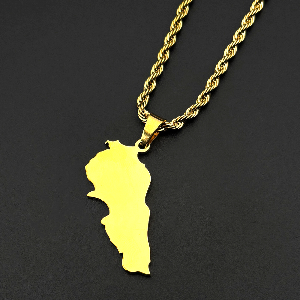Lebanon Country Map Flag Penda - Ethnic Fashion Show ulasan dan harga