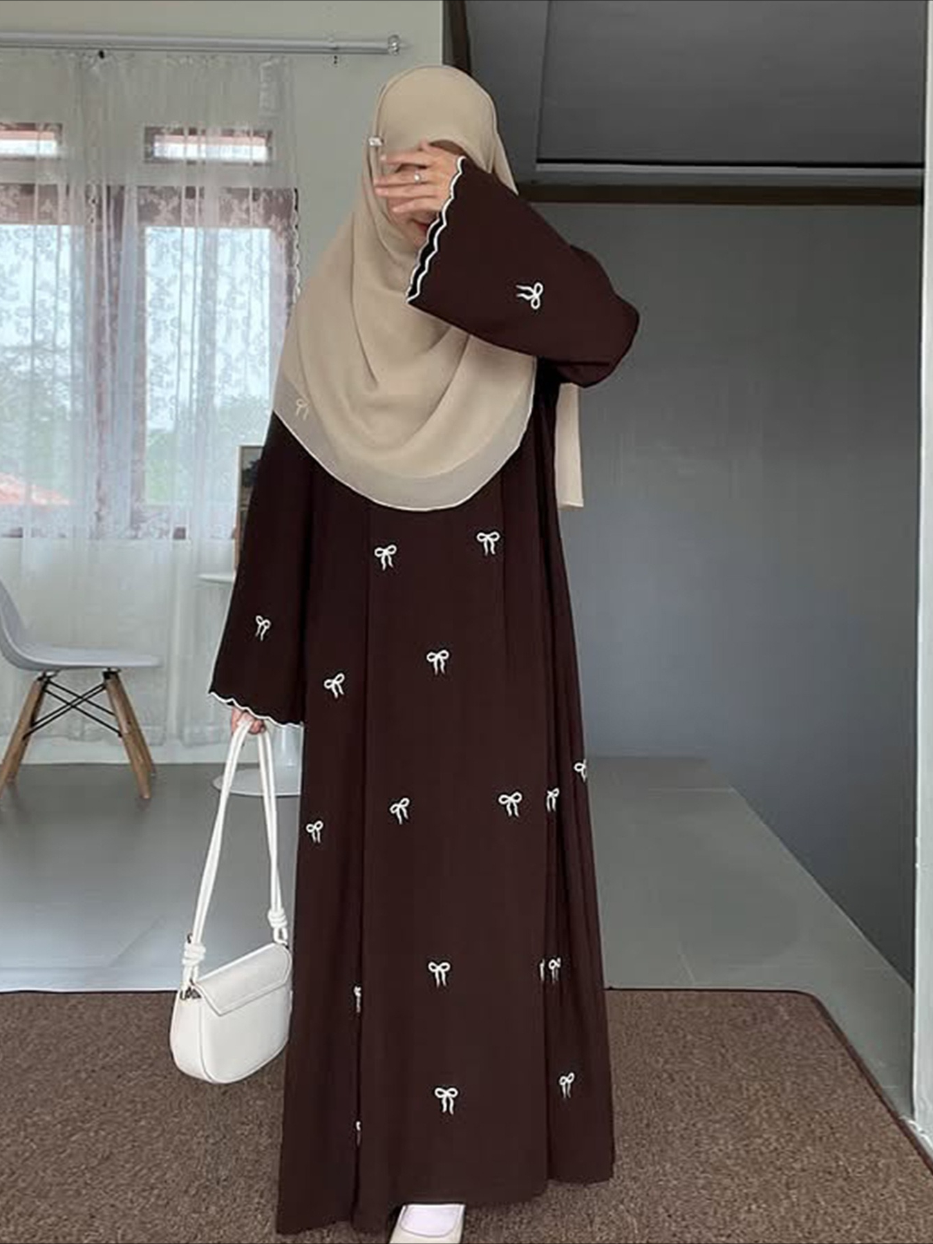 Eid Women Party Dress Muslim A - Abaya Modest Wear ulasan dan harga