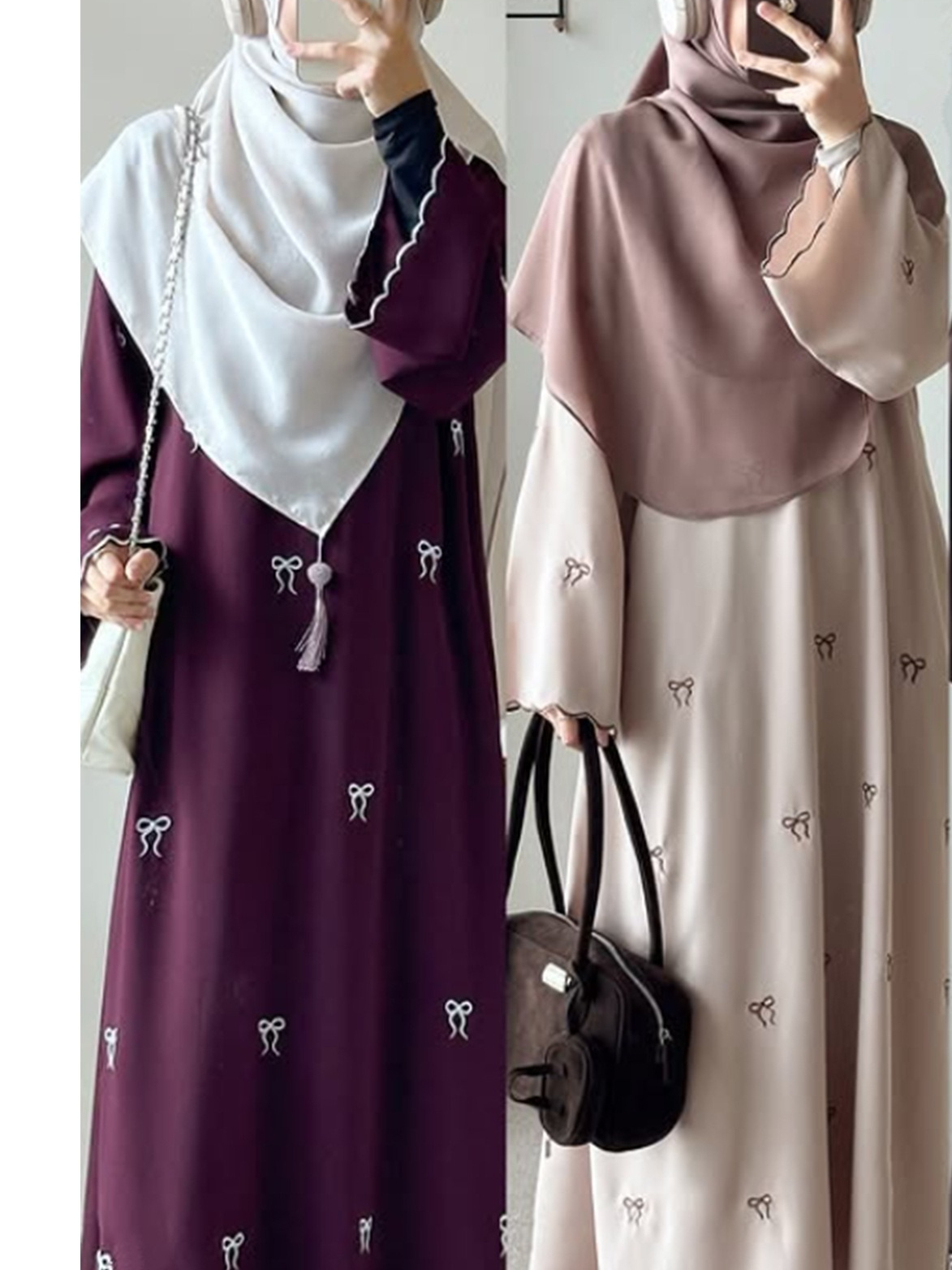 Eid Women Party Dress Muslim A - Abaya Modest Wear ulasan dan harga