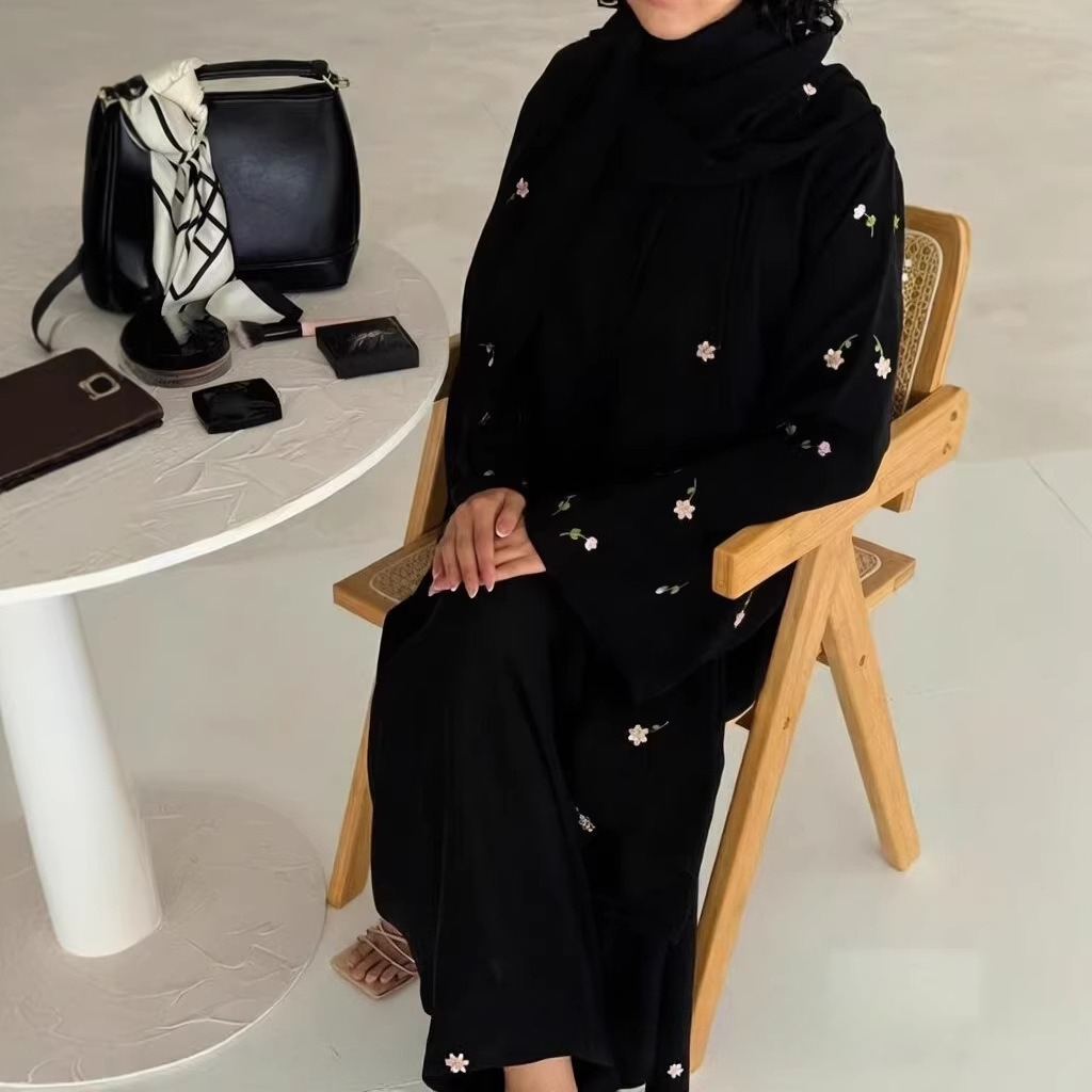 Wholesale Turkey EID Modest Du - Abaya Modest Wear ulasan dan harga
