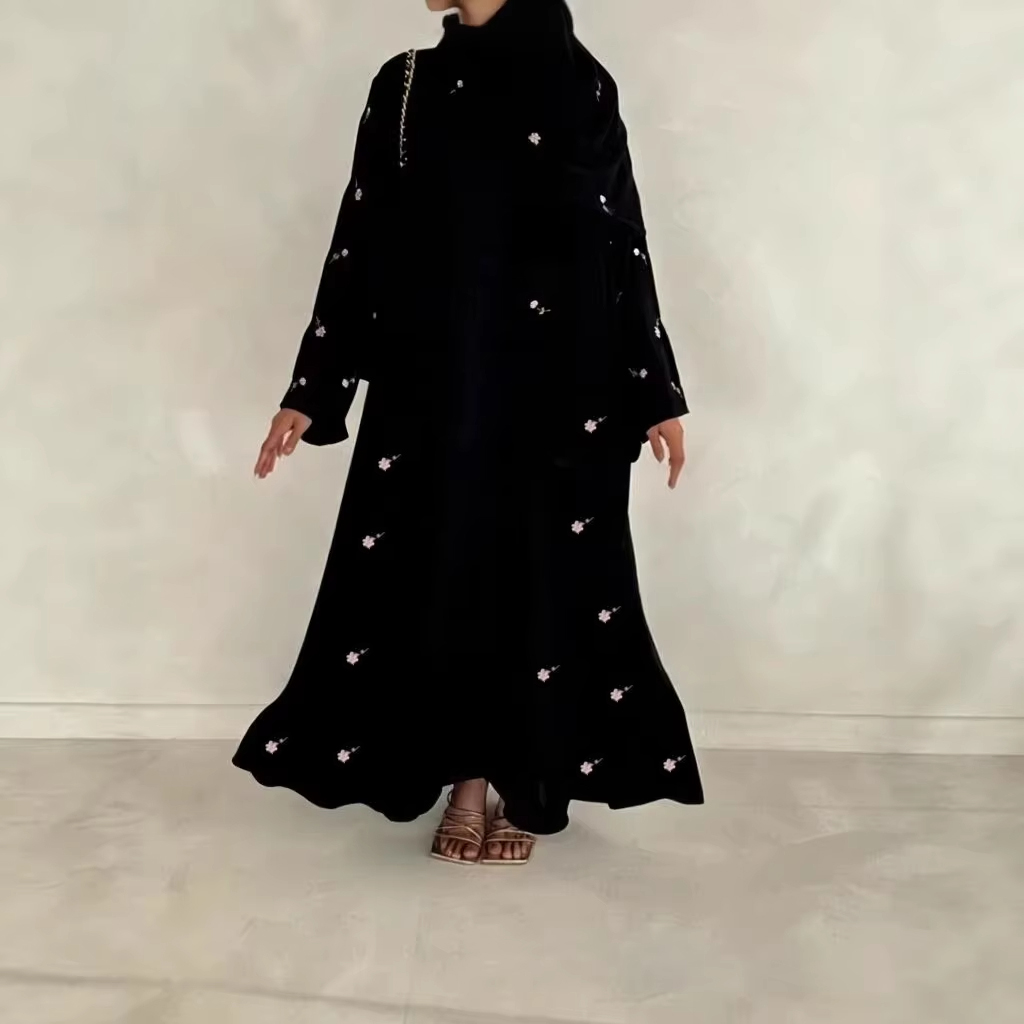 Wholesale Turkey EID Modest Du - Abaya Modest Wear ulasan dan harga