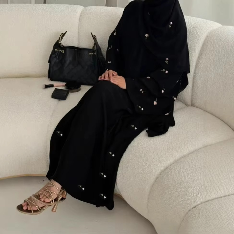 Wholesale Turkey EID Modest Du - Abaya Modest Wear ulasan dan harga