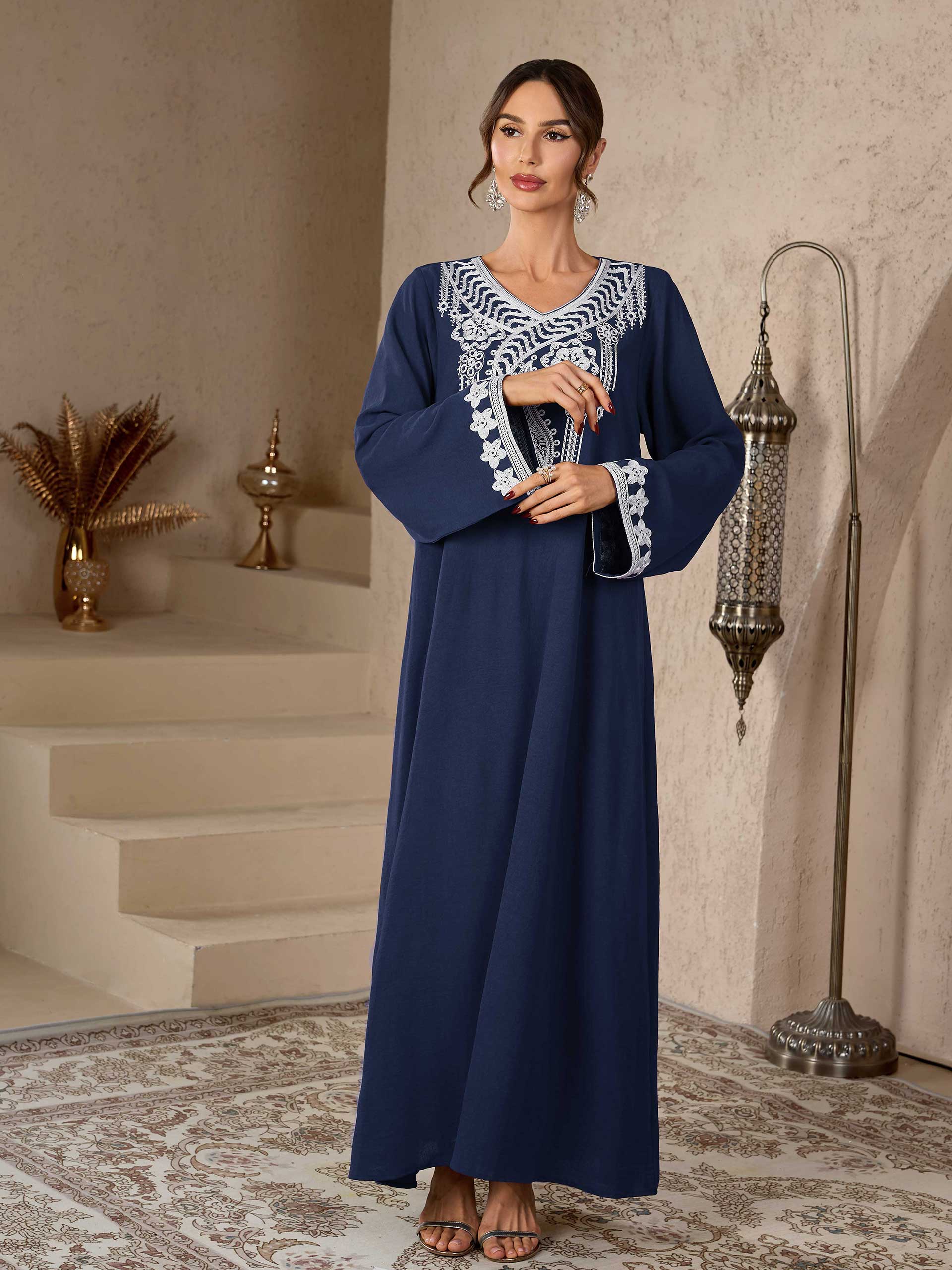 Eid Islamic Modest Abaya for W - Abaya Modest Wear ulasan dan harga