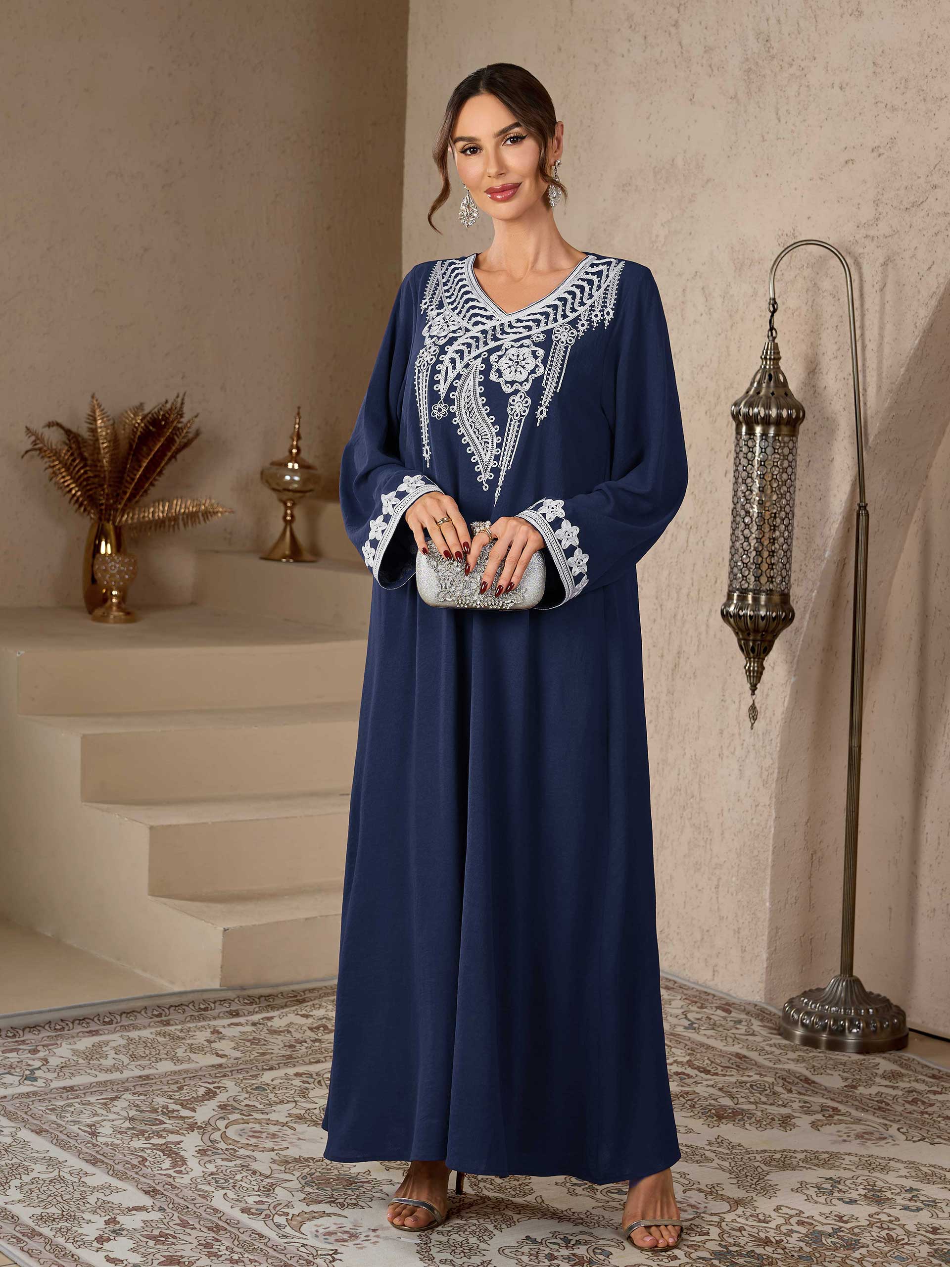 Eid Islamic Modest Abaya for W - Abaya Modest Wear ulasan dan harga