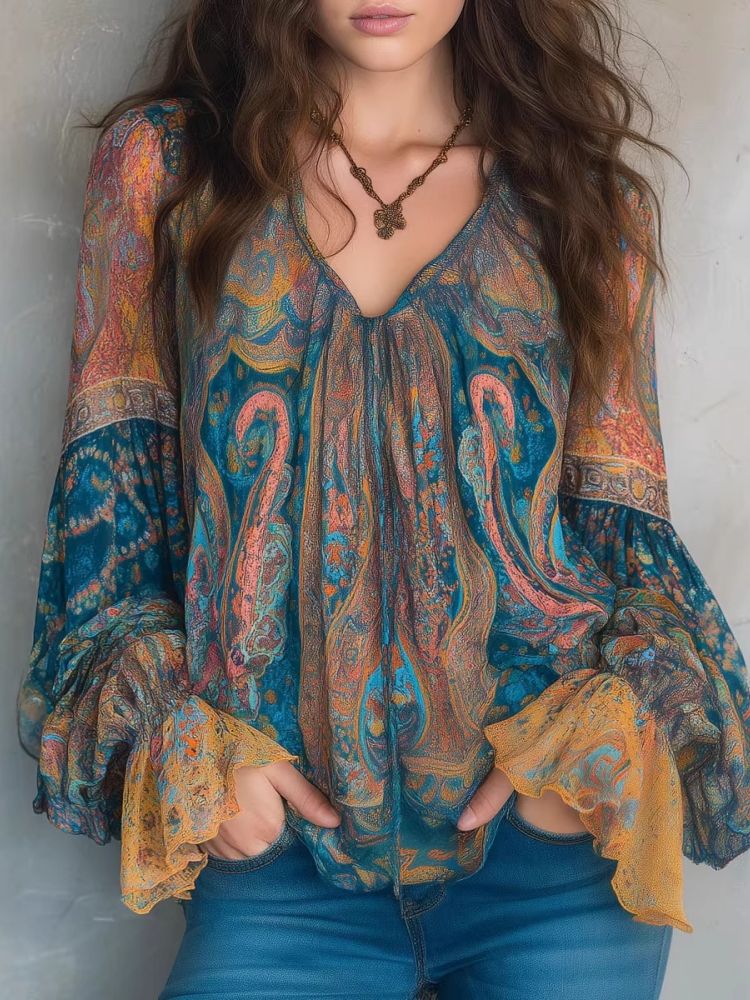 Ethnic Women Vintage Bohemian  - Ethnic Boho Fashion ulasan dan harga