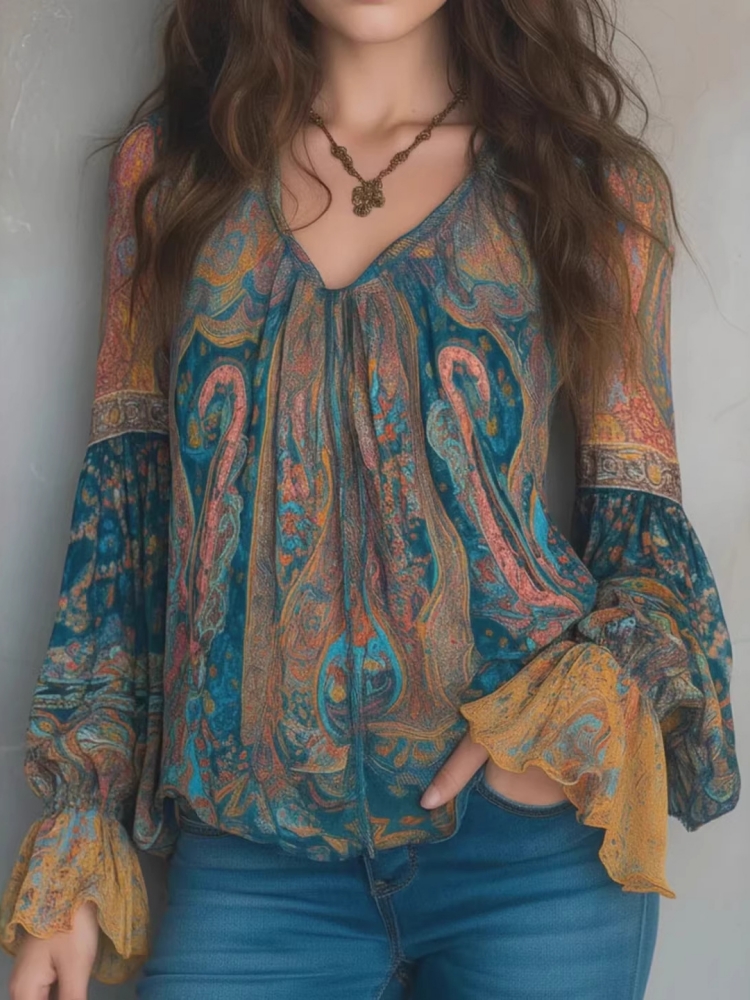 Ethnic Women Vintage Bohemian  - Ethnic Boho Fashion ulasan dan harga