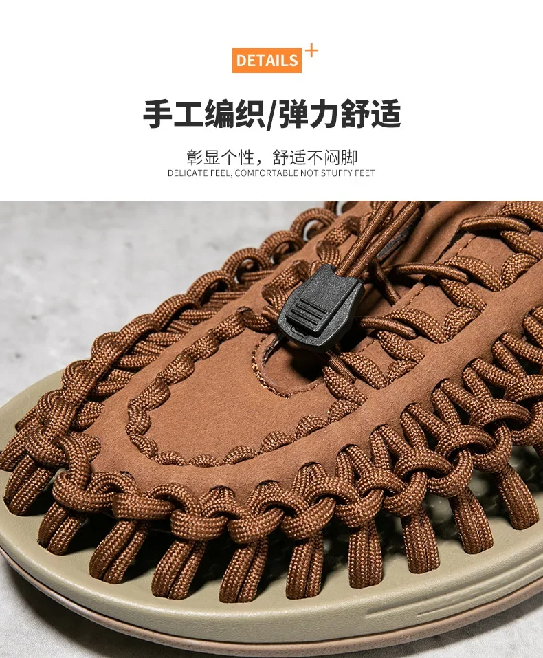2026 Men's charms Sandals Summ - Ethnic Fashion For Men ulasan dan harga