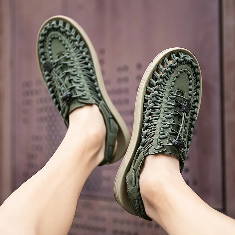 2026 Men's charms Sandals Summ - Ethnic Fashion For Men ulasan dan harga