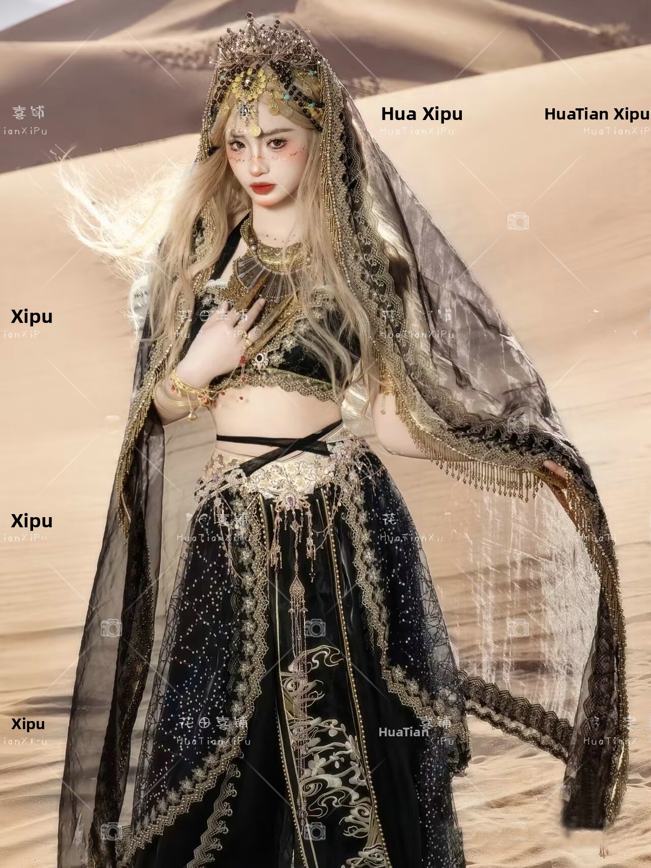 Exotic Style Dunhuang Flying   - Ethnic Fashion Photography ulasan dan harga