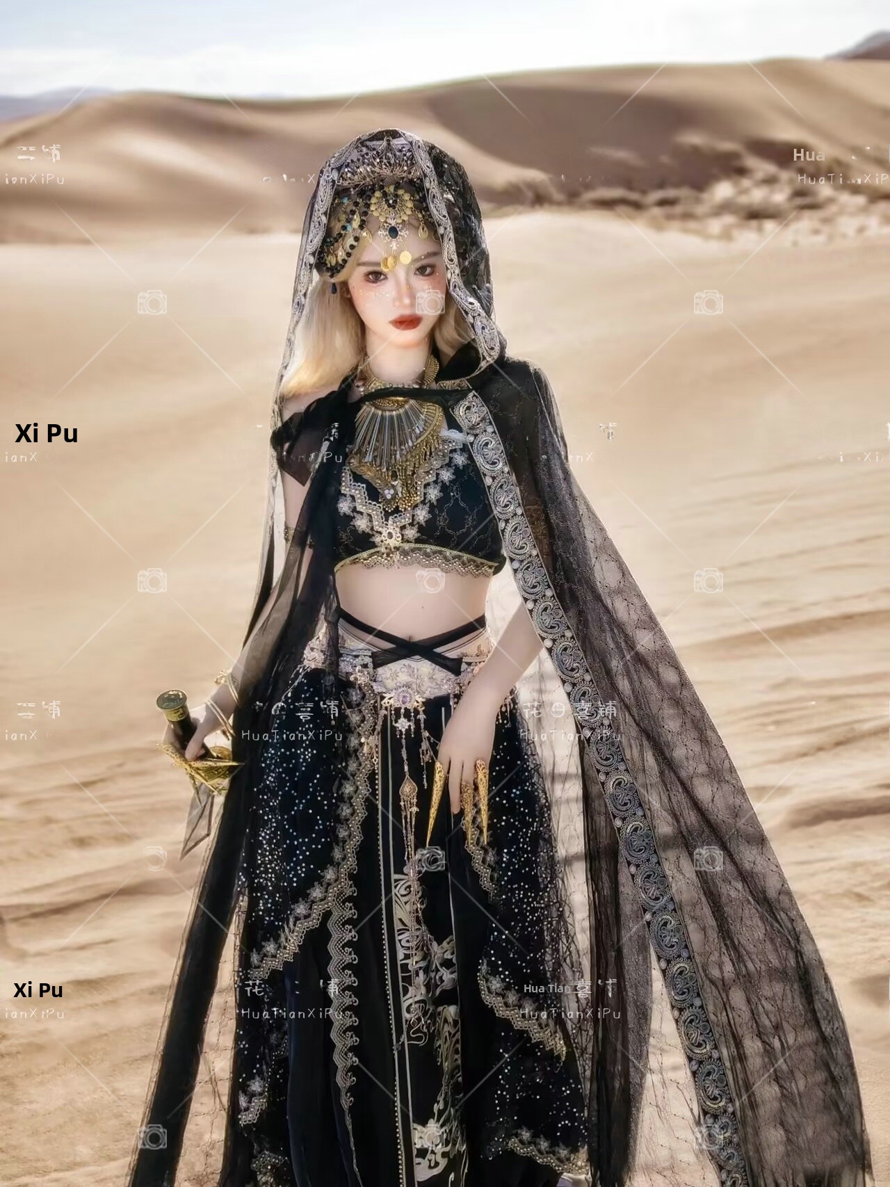 Exotic Style Dunhuang Flying   - Ethnic Fashion Photography ulasan dan harga
