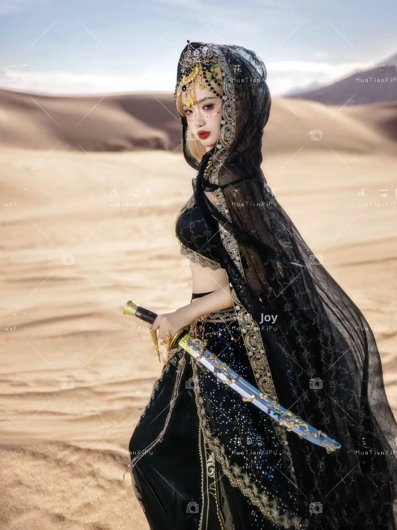 Exotic Style Dunhuang Flying   - Ethnic Fashion Photography ulasan dan harga