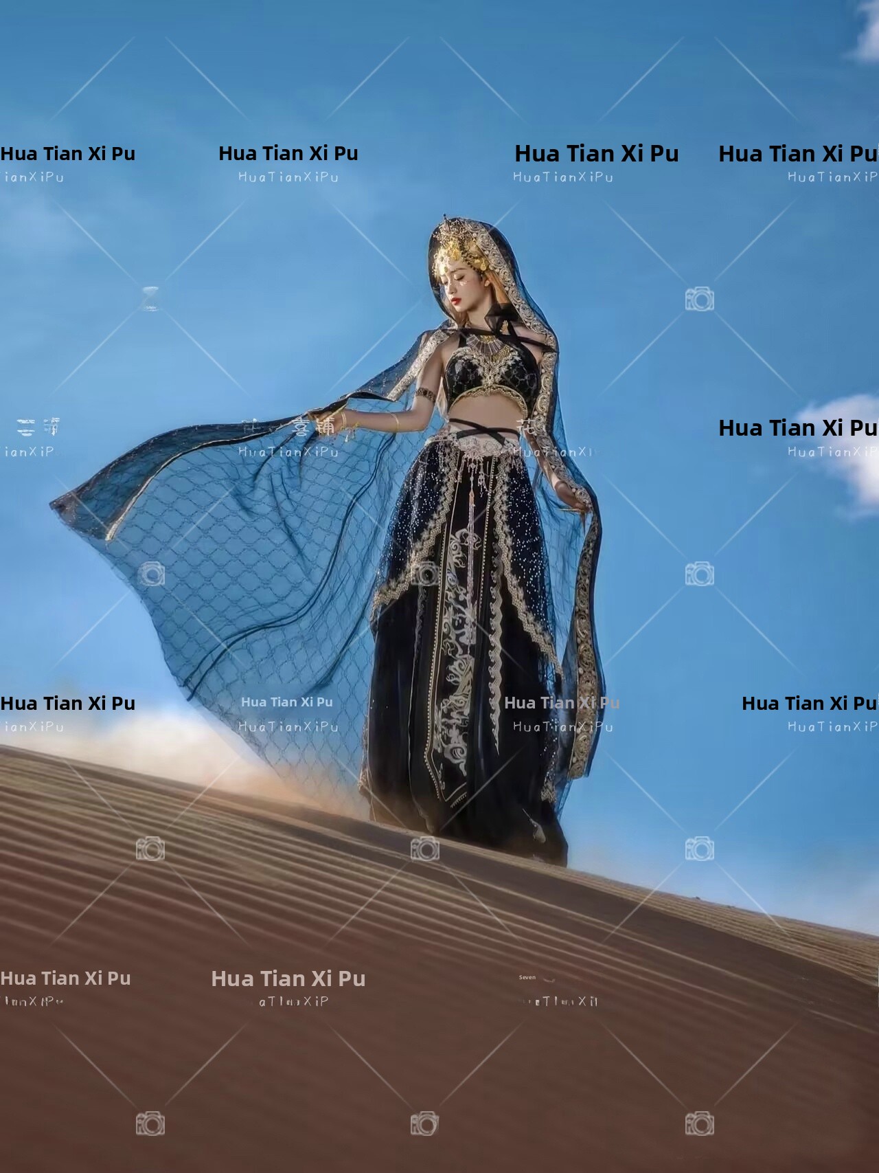 Exotic Style Dunhuang Flying   - Ethnic Fashion Photography ulasan dan harga