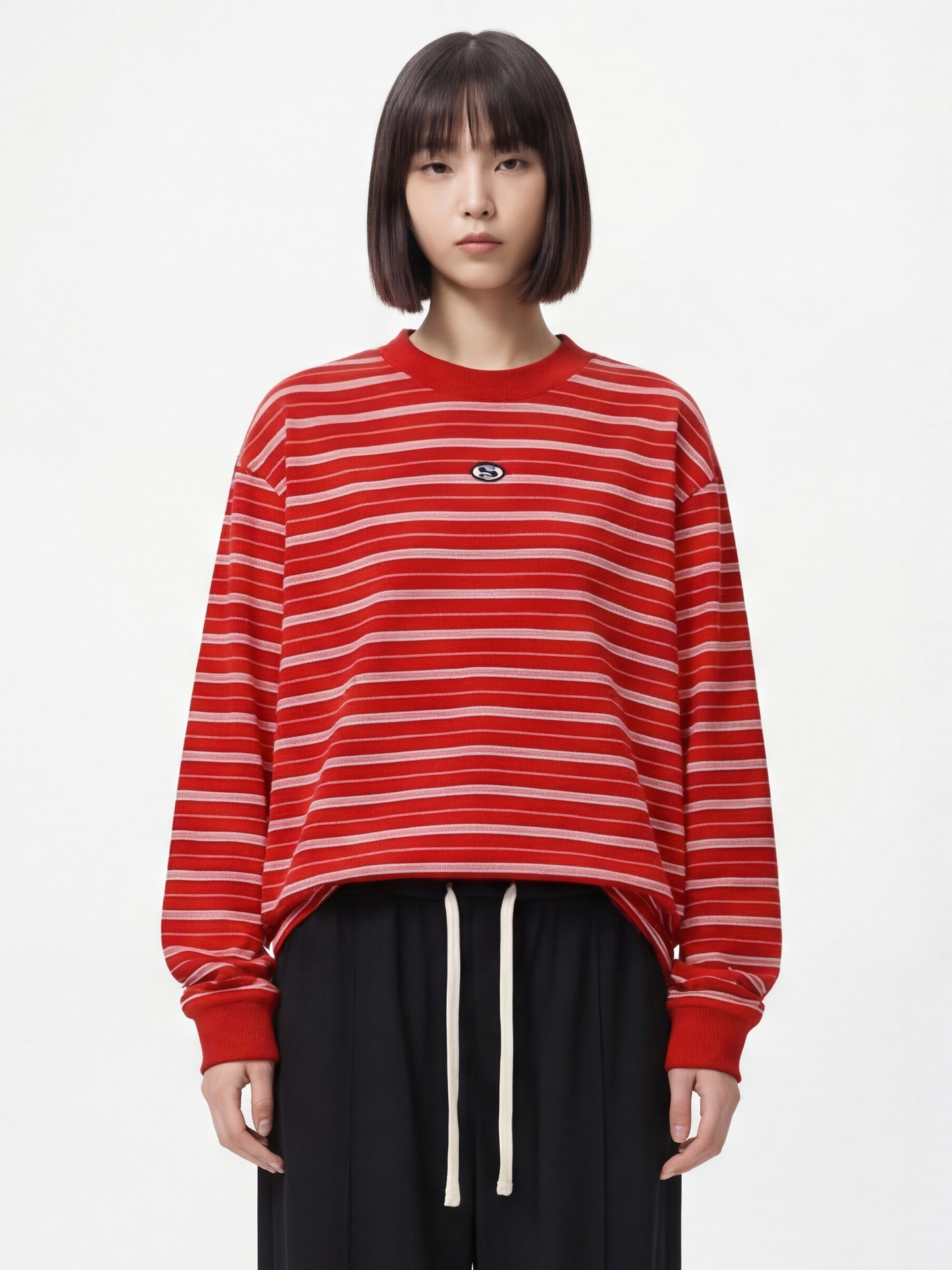Elegant Color round Collar Lon - Ethnic Fashion Show ulasan dan harga