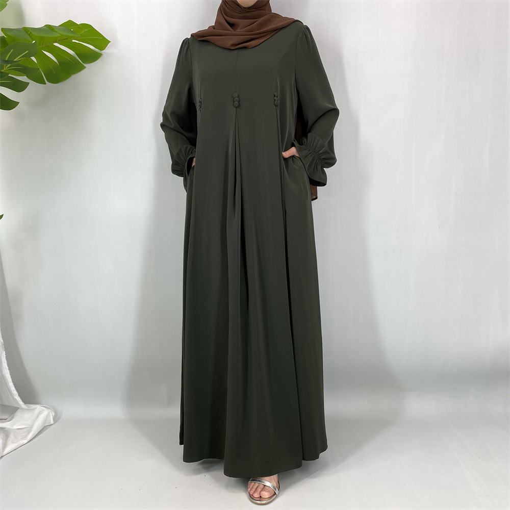 Muslim Women Dress Abaya Dubai - Abaya Modest Wear ulasan dan harga
