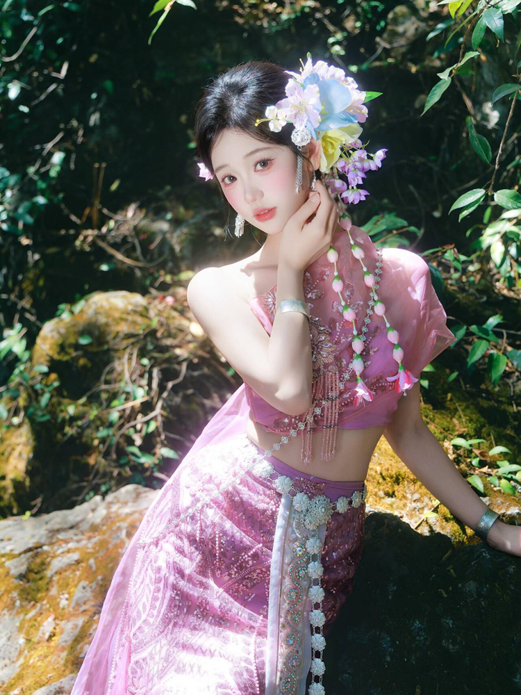 Xishuangbanna New Ethnic Dai P - Ethnic Fashion Photography ulasan dan harga