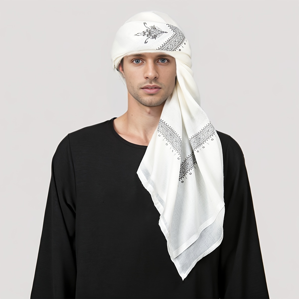2025 Trendy Ethnic Prayer Scar - Ethnic Fashion For Men ulasan dan harga