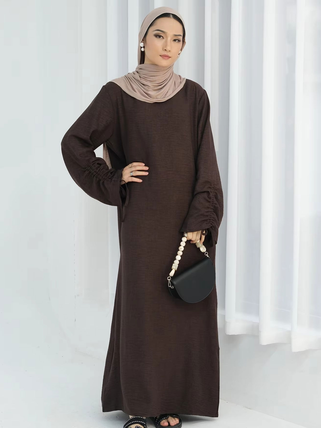 Eid Islamic Modest Dress for W - Abaya Modest Wear ulasan dan harga