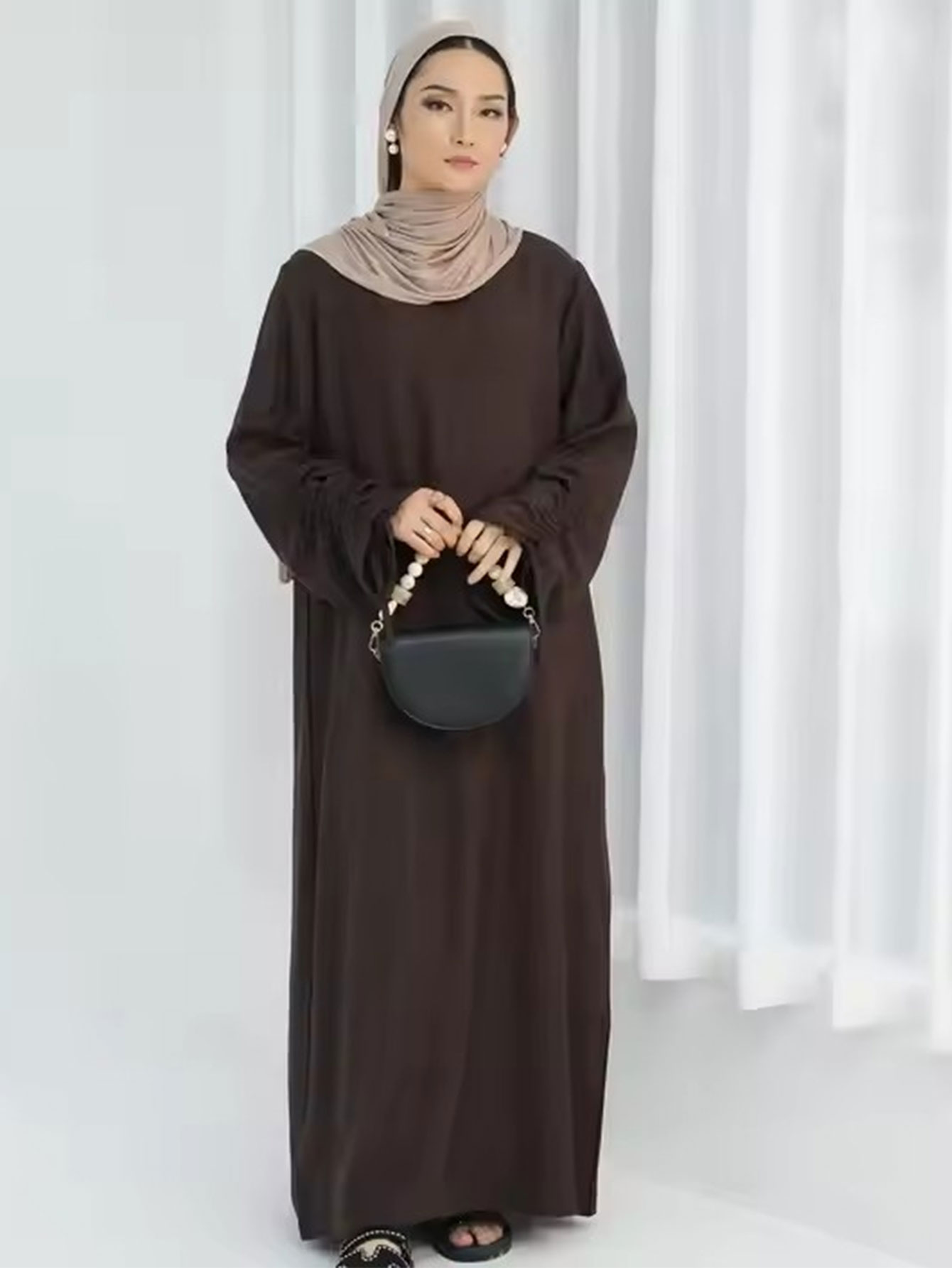Eid Islamic Modest Dress for W - Abaya Modest Wear ulasan dan harga