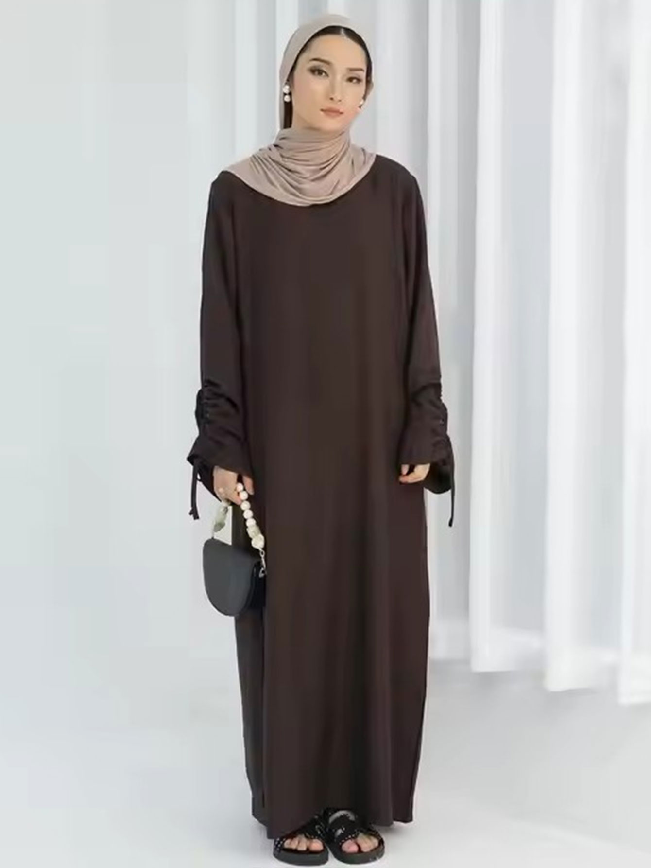 Eid Islamic Modest Dress for W - Abaya Modest Wear ulasan dan harga