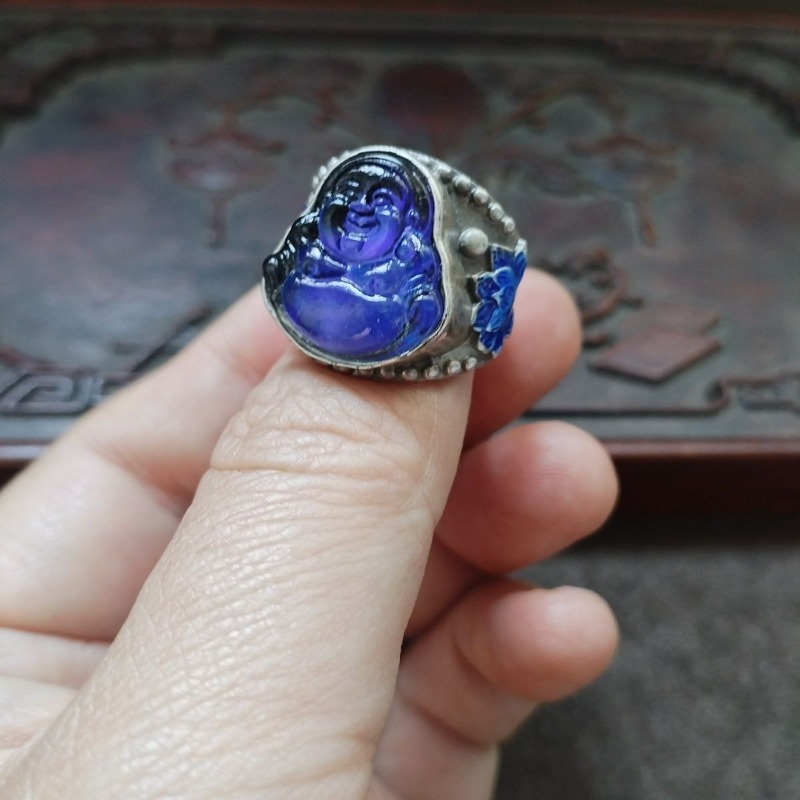 Vintage Import Buddha Ring Wit - Ethnic Fashion Imports ulasan dan harga