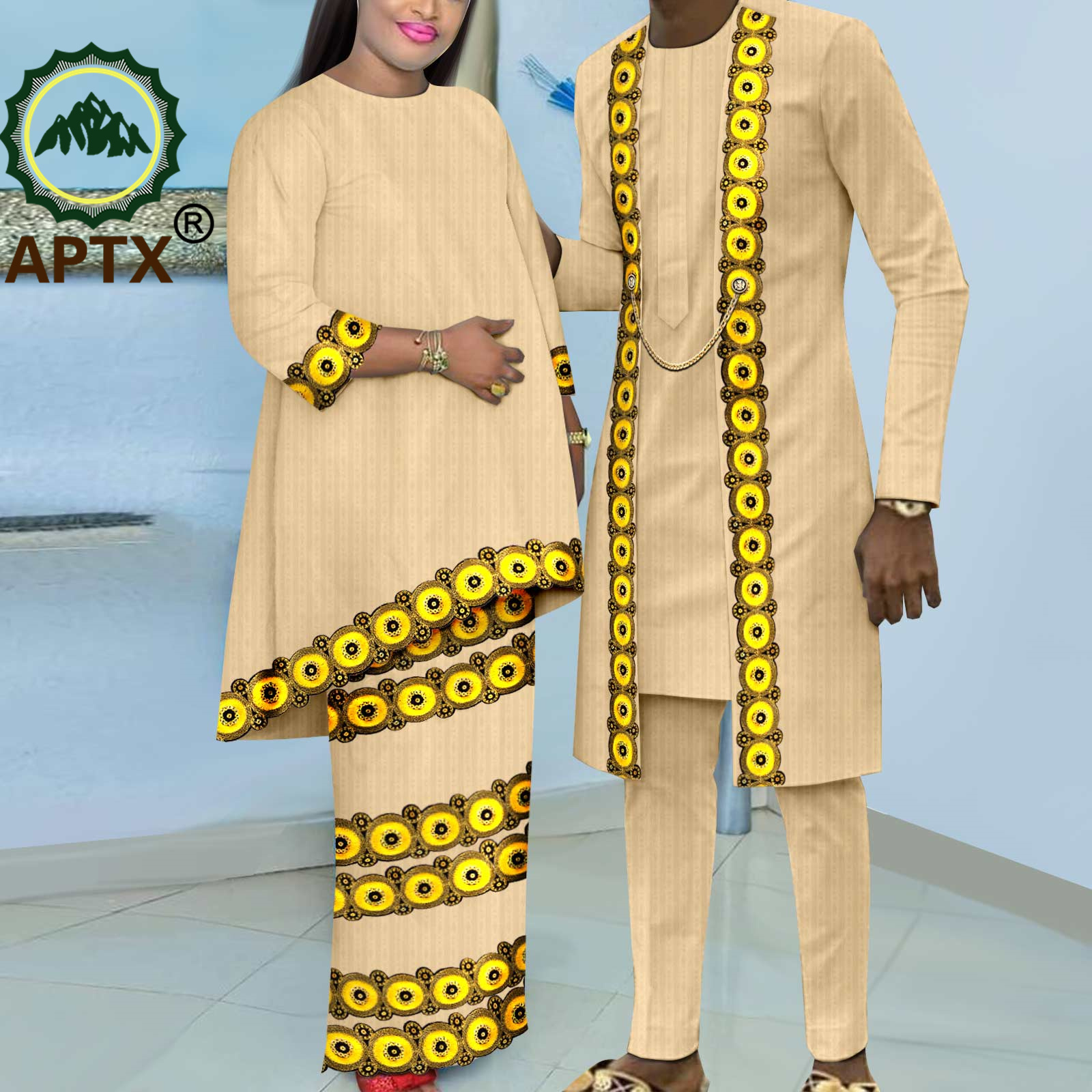 African Couple Clothes Women B - Boubou Men Africa ulasan dan harga