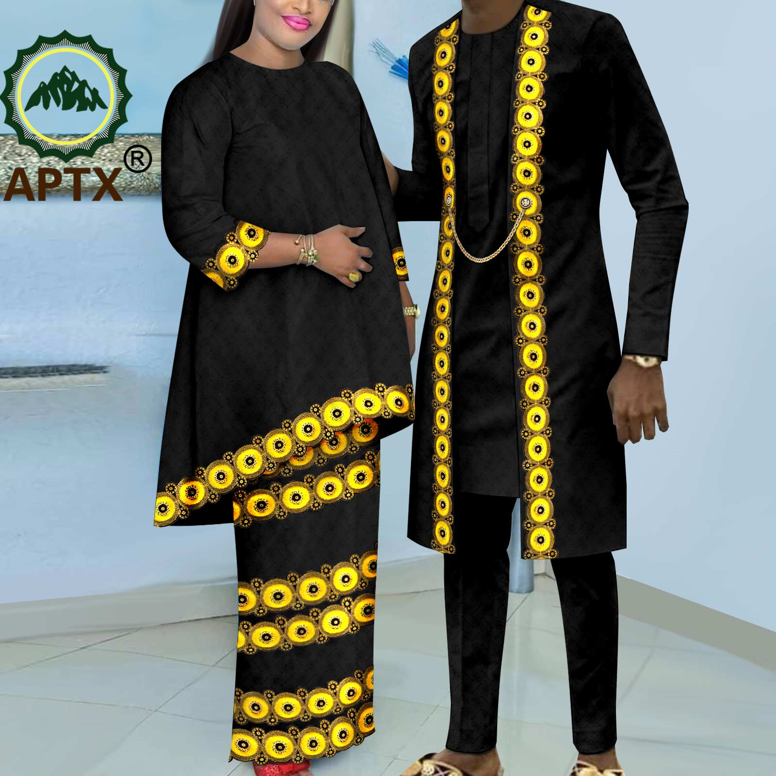 African Couple Clothes Women B - Boubou Men Africa ulasan dan harga