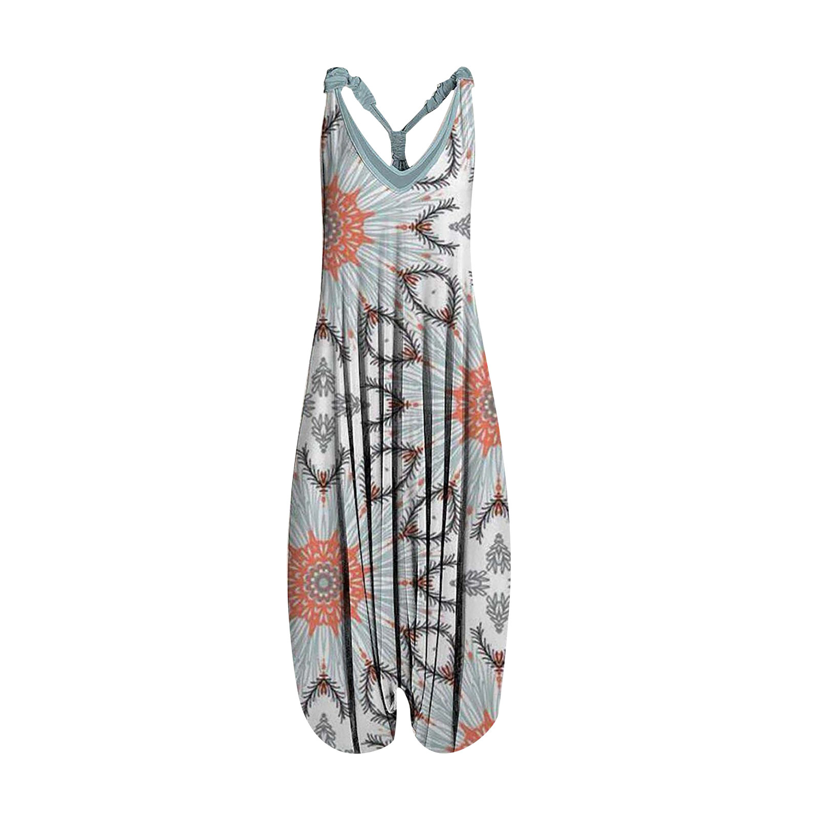 Wide Leg Bohemian Loose Overal - Ethnic Boho Fashion ulasan dan harga