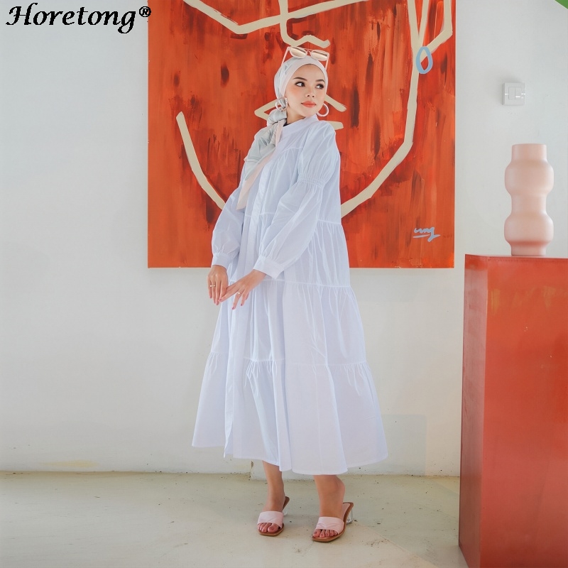 Horetong 2026 Muslim Abaya Sol - Abaya Modest Wear ulasan dan harga