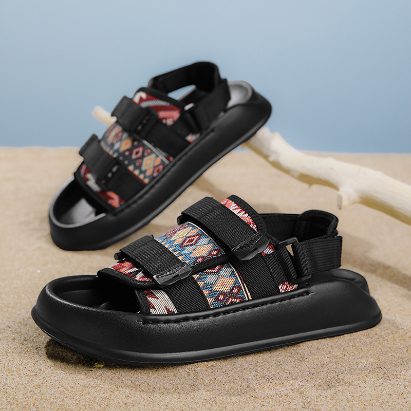 Sandals 2025 Summer Thick Bott - Ethnic Wear Men'S Fashion ulasan dan harga