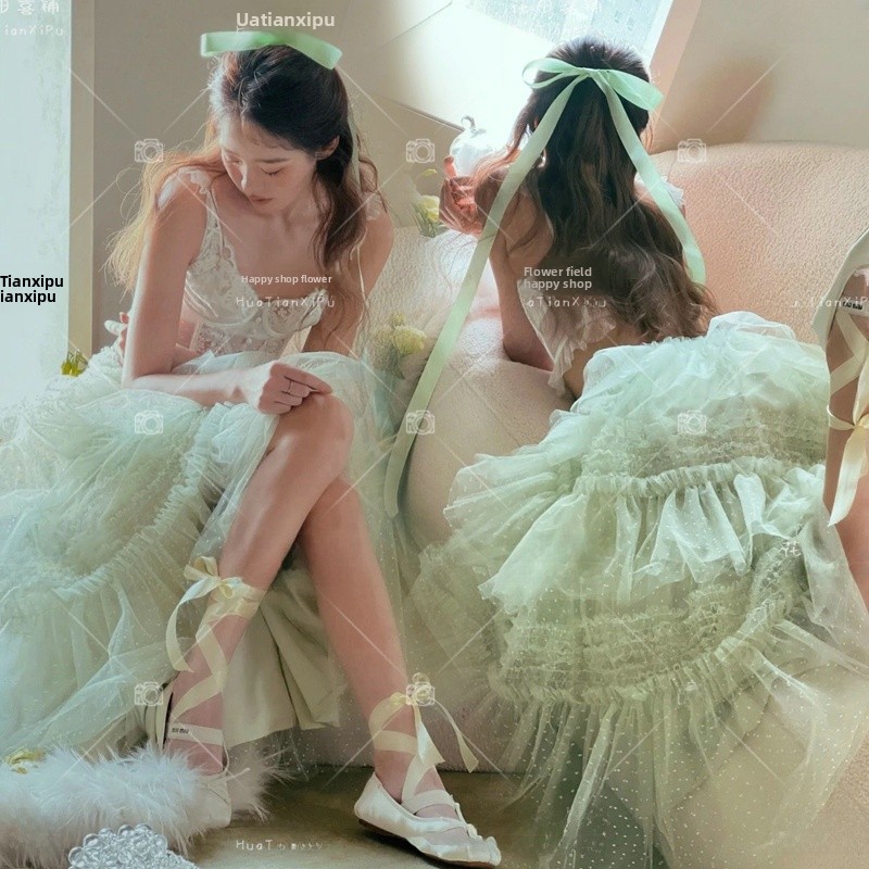 Sweet Atmosphere Spring Korean - Ethnic Fashion Photography ulasan dan harga
