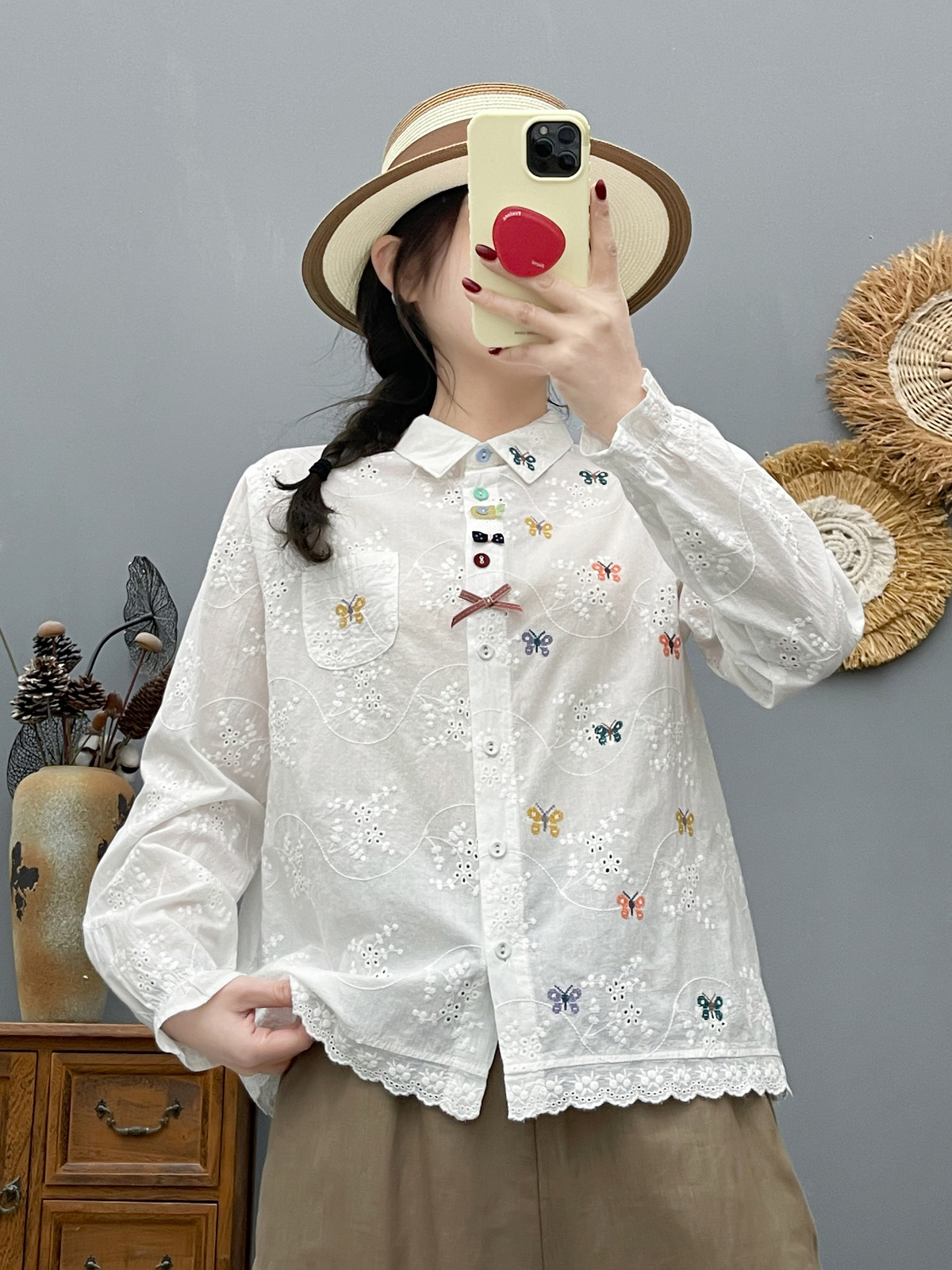 Women's Bohemian Blouse Ethnic - Ethnic Boho Fashion ulasan dan harga