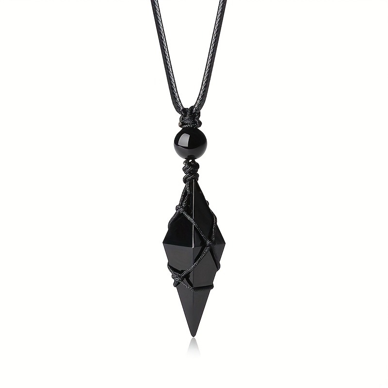Black Obsidian Arrowhead Cryst - Ethnic Fashion Show ulasan dan harga