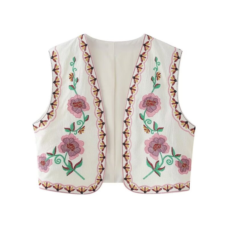 Women's Spring Floral Embroide - Ethnic Boho Fashion ulasan dan harga