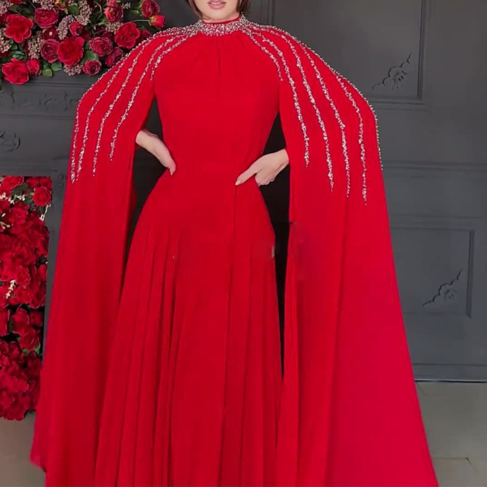 Modest Arabic Dubai Long Sleev - Abaya Modest Wear ulasan dan harga