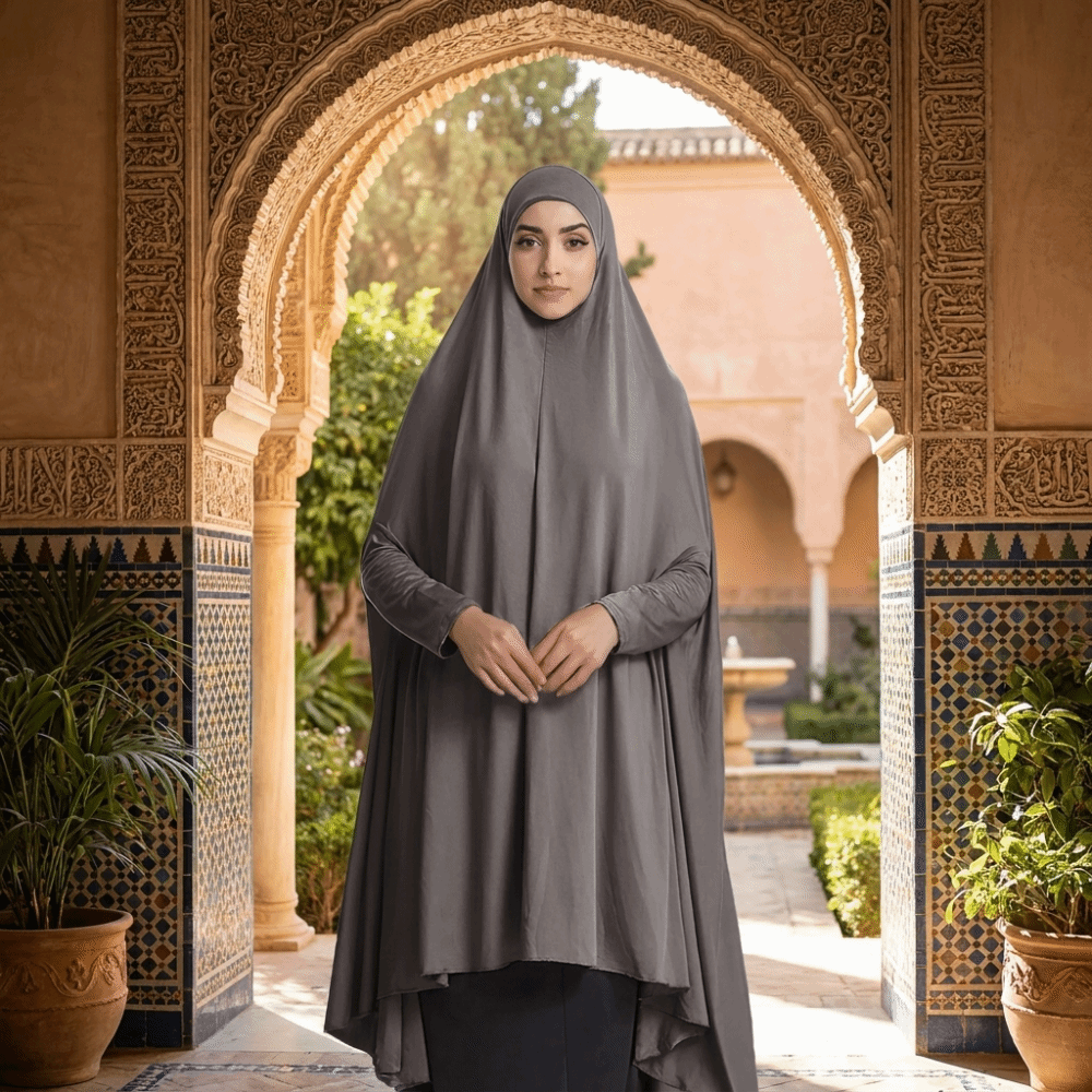 Caftan Plain Muslim Abayas Mod - Abaya Modest Wear ulasan dan harga