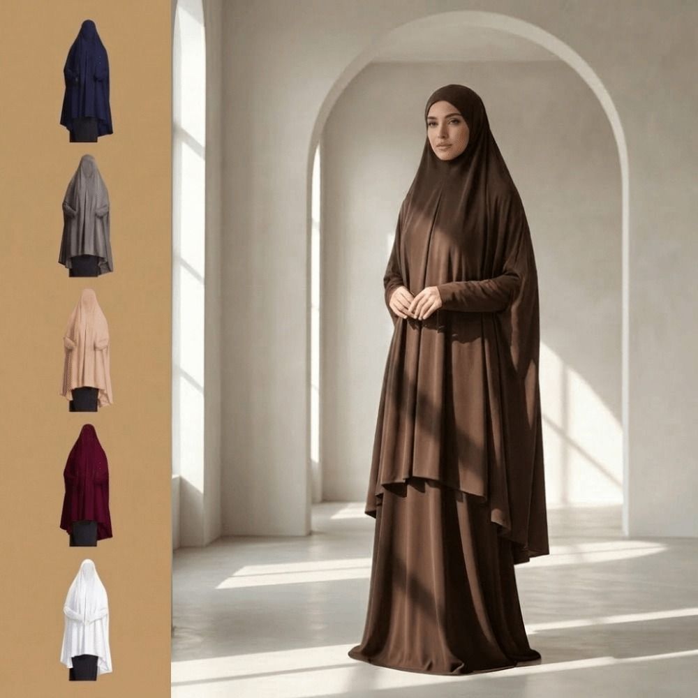 Caftan Plain Muslim Abayas Mod - Abaya Modest Wear ulasan dan harga