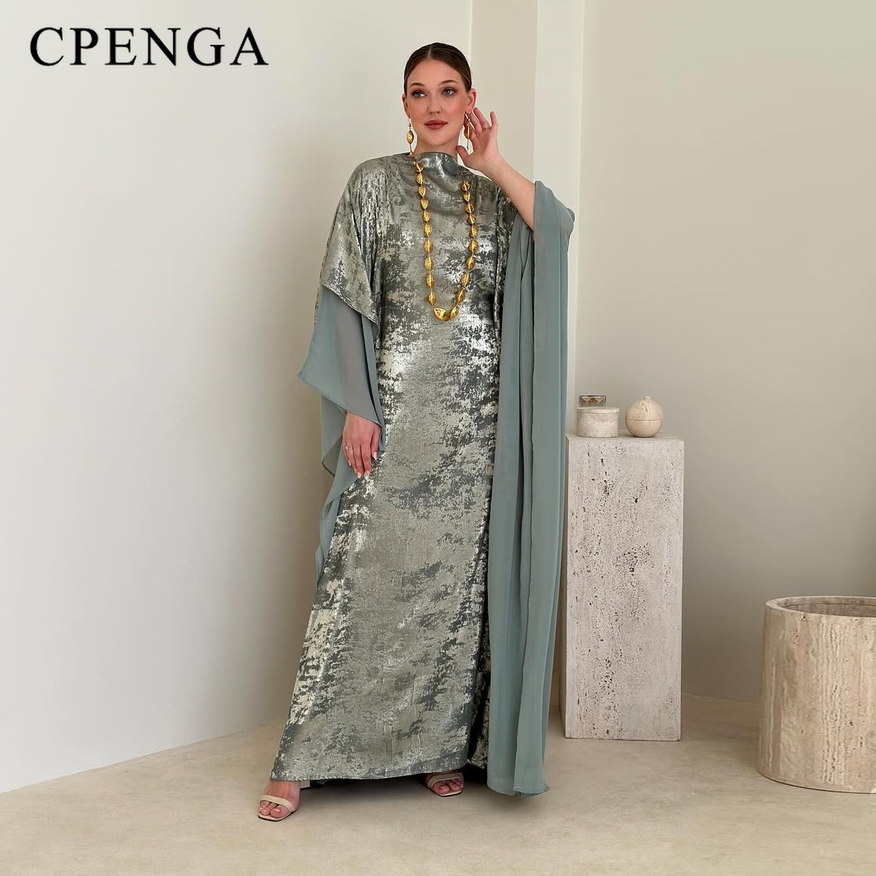 Luxury Arabic Modest Muslim Wa - Abaya Modest Wear ulasan dan harga