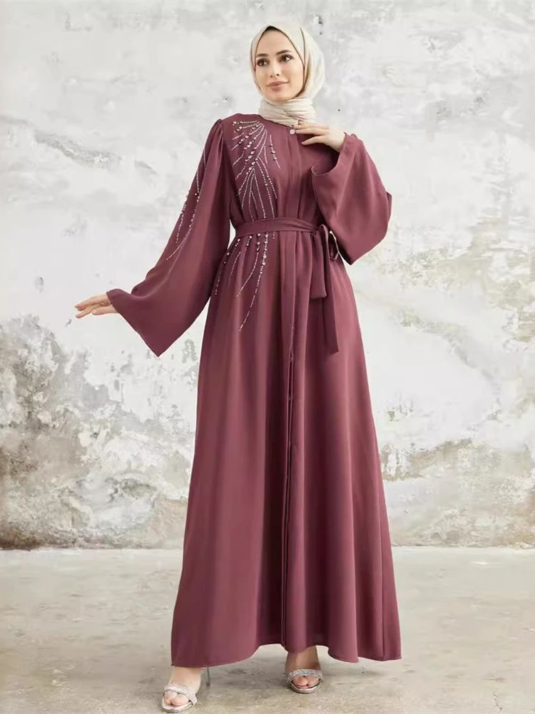 Ramadan Eid Dubai Elegant Abay - Abaya Modest Wear ulasan dan harga