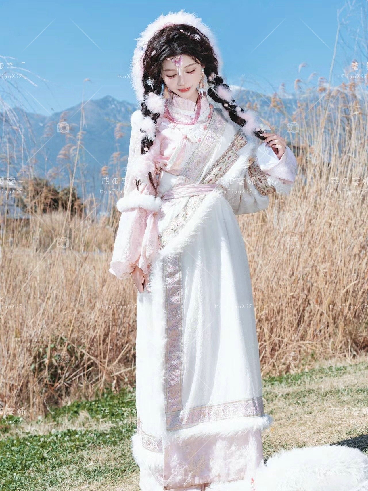 New 2026  Style Tibetan Girl C - Ethnic Fashion Photography ulasan dan harga