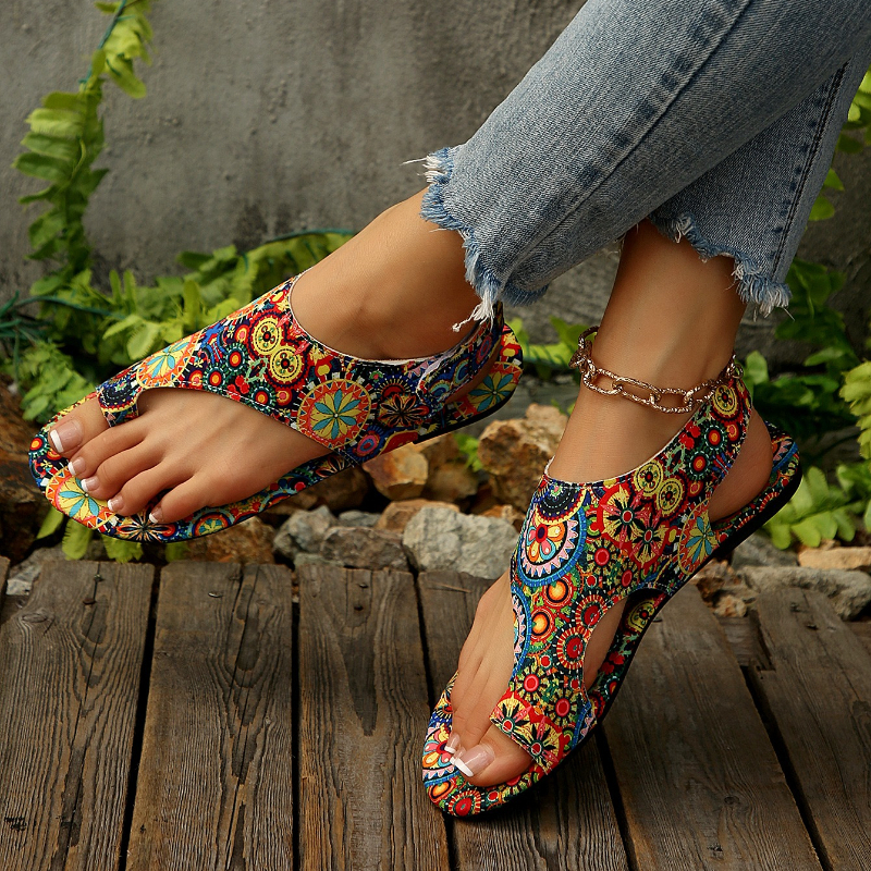 2026 New Bohemian Print Design - Ethnic Boho Fashion ulasan dan harga