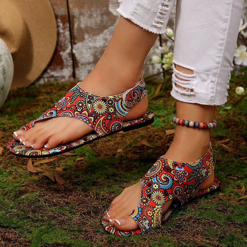 2026 New Bohemian Print Design - Ethnic Boho Fashion ulasan dan harga