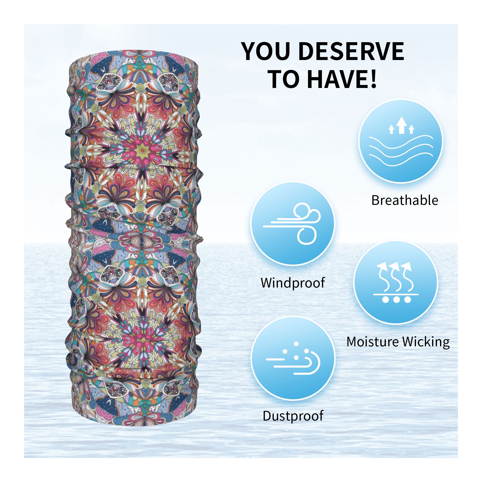 Vibrant Floral Mandala Ethnic  - Ethnic Fashion For Men ulasan dan harga
